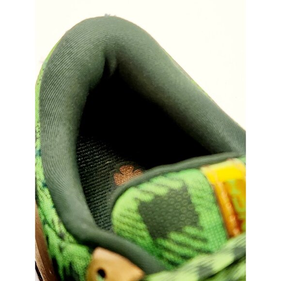 Womens 9 M Brooks Launch 6 St Patrick’s Day Green Shamrocks Running Lucky Shoes - Picture 9 of 16